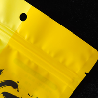 Sachet refermable écologique résistant à l'humidité pour fruits lyophilisés, emballage de mangue