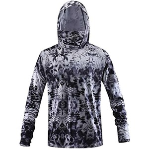 Hoodie de pêche unisexe UPF 50, protection UV, grande taille, imperméable, léger, respirant, séchage rapide, vêtements de protection solaire pour l'extérieur - Product Image 5