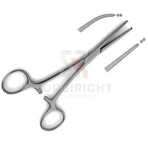 คีมคีบเนื้อเยื่อ Kocher Forceps 1x2 ฟัน ทำจากเหล็กกล้าไร้สนิมเยอรมัน สำหรับผ่าตัด ได้รับการรับรองมาตรฐาน CE ระดับ I สำหรับการผ่าตัดทั่วไป - Product Image 5