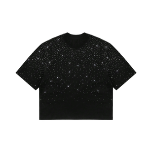 เสื้อยืดผู้ชายประดับเพชร ดีไซน์ใหม่ คุณภาพเยี่ยม ขายดีที่สุด ขายส่ง เสื้อยืดผู้ชายประดับเพชร รุ่นใหม่ล่าสุด - Product Image 1