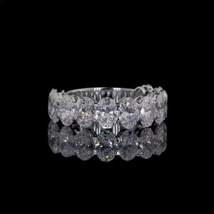 Anillo Solitario con Diamante de Corte Ovalado, Certificado IGI, Cultivado en Laboratorio, Relleno de Oro Rosa de 14K, Anillo de Compromiso Clásico, Joyería Unisex - Product Image 3