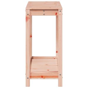 Table de jardin en bois massif Douglas brun moyen - Product Image 6