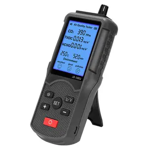 다기능 JD-3002 디지털 테스터 공기질 테스터 CO2 TVOC HCHO 온도 습도