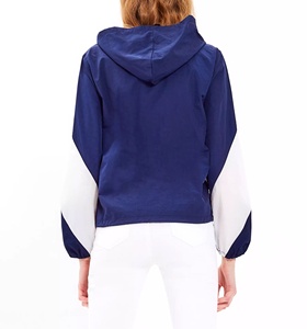 Veste coupe-vent pour femme à prix promotionnel, logo personnalisé, broderie couleur, imperméable, respirante, écologique, coupe-vent - Product Image 2