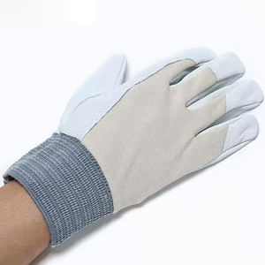 Guantes de Seguridad de Cuero Vacuno de Primera Calidad, con Logotipo Personalizado, Suaves, para Conductor, Industria, Construcción y Trabajo - Product Image 2