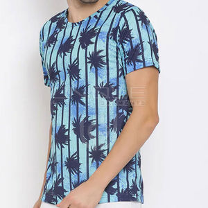 T-shirts pour hommes de haute qualité 100% polyester respirant, tissu polyester de qualité supérieure, couleur personnalisée, t-shirt à sublimation - Product Image 2