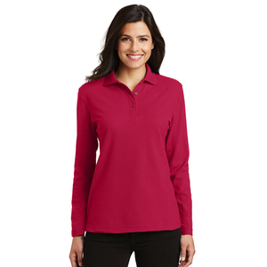 Camisetas Polo de Manga Larga para Mujer de Alta Calidad, Camisetas Deportivas con Cuello, Camiseta Polo de Manga Larga para Mujer con Servicio OEM - Product Image 4