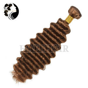 Extensiones de Cabello Humano Remy Vietnamita 100%, Onda Profunda, Super Doble Trama, Brillo Natural, Sin Enredos, OEM Disponible, Teñido Hali - Product Image 5