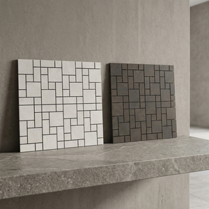 Vistaar Brand Square Crystal Luxury Silver Shining 300x300mm Glass Mosaic <b>Wall</b> Tiles for Living Room 30x30cm <b>wall</b> tiles bathroom - Product Image 1