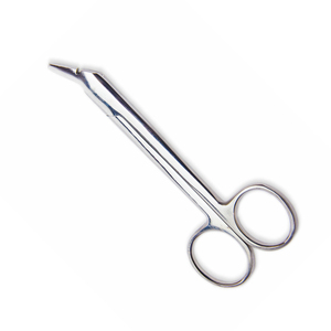 Tijeras universales personalizadas de 4.75 pulgadas con acabado espejo de acero inoxidable, herramienta manual angulada para cortar alambres dentales - Product Image 2