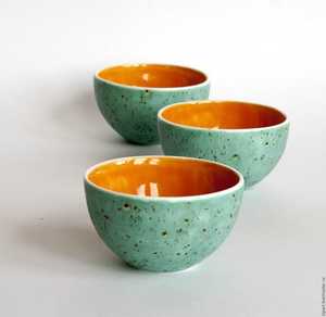 Bol en céramique peint à la main, design rond à fleurs de cerisier orientales, plat à soupe fait main, motif végétal, base blanche - Product Image 6