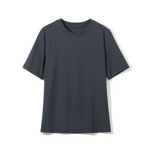 เสื้อยืดสีพื้นแขนสั้นขายส่งสำหรับเด็กผู้หญิง เสื้อยืดผ้าฝ้ายเรียบง่ายสำหรับผู้หญิง เสื้อครอปท็อปสำหรับผู้หญิง - Product Image 1