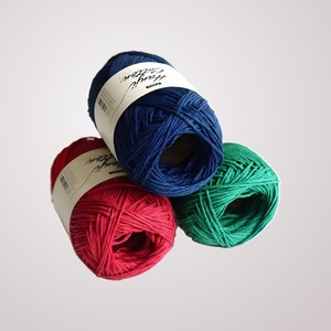 black <b>crochet</b> yarn Hanji Cotton Blended Yarn 3.0-3.5mm <b>crochet</b> <b>hooks</b> Standard Hand Knitting spun yarn - Product Image 4