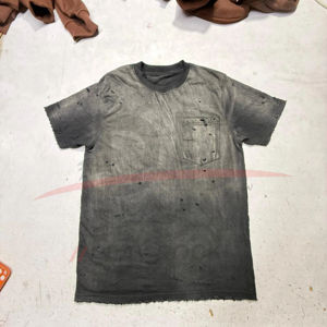 Camiseta Casual de Última Moda con Lavado Ácido para Hombre, Talla Grande, Algodón, Múltiples Colores, Estilo Vintage, Camisetas con Lavado Ácido de la Mejor Calidad - Product Image 1