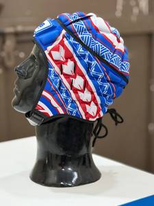 <b>Maximize</b> Wear Rugby Head Guard Poly Fabric Quilted Sublimation Print Clear Visor up to 7 Air Vents Unisex Adult Head Protection - Product Image 3
