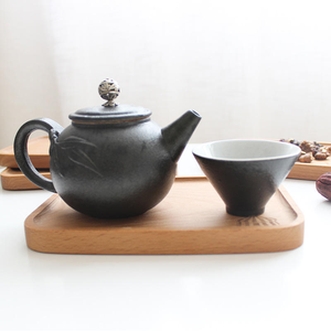 Bandeja de ciprés para decoración del hogar, bandeja de té, tabla de almacenamiento de dulces de madera, artesanías de madera para comedor - Product Image 2