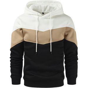 Sweat-shirt à capuche en coton pour homme, pull confortable et décontracté, coupe ample, style streetwear, indispensable pour le quotidien - Product Image 4