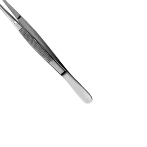 Pinces à tissus courbées Kramer Nevins en acier inoxydable chirurgical pour une manipulation précise des tissus mous en usage dentaire et chirurgical - Product Image 6