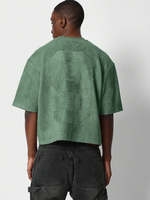 T-shirts en coton vierge pour hommes, style streetwear, coupe oversize à épaules tombantes, impression personnalisée de haute qualité, t-shirts épais B2B