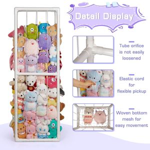 Organizzatore Verticale in PVC Bianco per Cameretta, Stanza dei Giochi, Asilo Nido con Rete Elastica per Organizzazione e Conservazione - Product Image 2