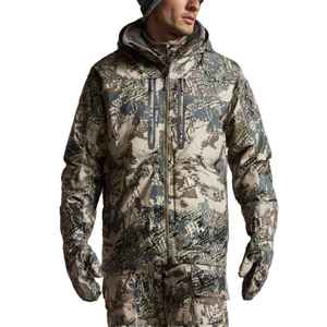 Veste d'hiver imperméable camouflage haut de gamme pour hommes, chasse, randonnée, manteau matelassé, coupe-vent extrême pour l'extérieur, camouflage imperméable - Product Image 1