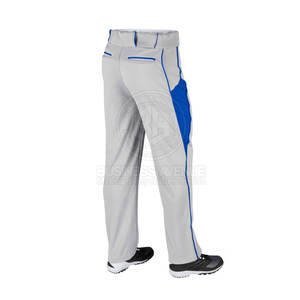 Pantalon de baseball personnalisé pour jeunes hommes, prix de gros, grandes tailles, en stock, faible MOQ - Product Image 2