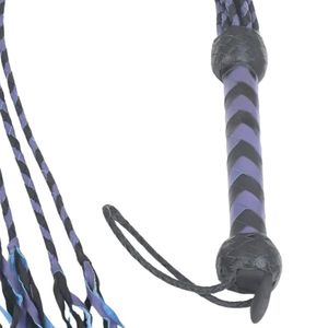Flogger de Piel de Oveja Suave con Estampado por Transferencia de Calor, con Cintas Fluidas y Elegantes, Hebilla de Acero de 2.5cm de Ancho para Calentamiento y Juego - Product Image 2