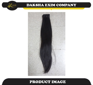 Vente chaude Remy RAW Hair Clip-In sans couture plat Wefth Extensions de cheveux longueur instantanée et Volume avec Jerry et boucles françaises - Product Image 6