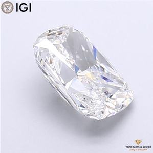 Diamant de laboratoire CVD de 3,00 carats avec certification IGI, clarté VS1, couleur E, forme coussin, pour cadeau d'anniversaire - Product Image 4
