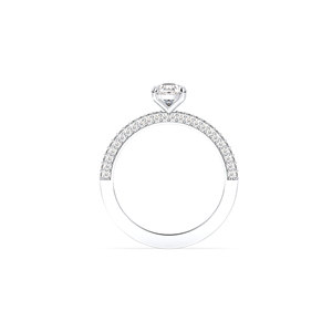REYES, Novedades, Anillos de Plata de Ley 925 con Corte de Pera, Moissanita de 1.14 Quilates, Anillos de Compromiso para Mujer, Joyería Fina - Product Image 6