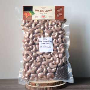 จำหน่ายตรงจากโรงงาน เม็ดมะม่วงหิมพานต์อบแห้งออร์แกนิคจากเวียดนาม 500 กรัม บรรจุภัณฑ์สุญญากาศ - รสชาติเนียนนุ่ม บริการ OEM พร้อมให้บริการ - Product Image 1