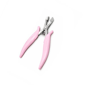 Pinzas Profesionales para Remover Extensiones de Cabello, Mango Rosa, Acero Inoxidable, Herramienta para Remover Adhesivos de Queratina, Calidad de Salón - Product Image 6