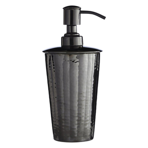 Luxury Hammered Metal <b>Soap</b> Dispenser Rust-Proof Stainless Steel <b>Refillable</b> Liquid <b>Hand</b> Wash Pump Bottle For Hotel And Home Decor - Product Image 5