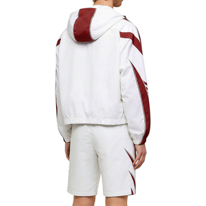 Sweat-shirts à capuche zippés en jersey 100 % coton pour hommes, grandes tailles, personnalisés OEM, avec col montant, broderie 3D en relief, écologiques - Product Image 4