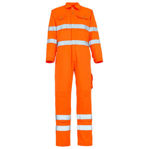 Combinaisons de sécurité tendance, confortables et respirantes, résistantes au feu 800C, anti-chaleur, avec manches en polyester respirant et respirateur intégré - Product Image 1