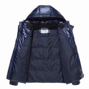 <b>Men's</b> Premium Quality Puffer <b>Jacket</b> Casual Winter Wear with Stand Collar Wholesale Prices Custom OEM Design Street Style - Product Image 2