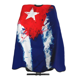 Capa de Barbero Sublimada Personalizada con Patrones Impresos, Marca de Salón para Estilistas, Uso Profesional, Transpirable - Product Image 6