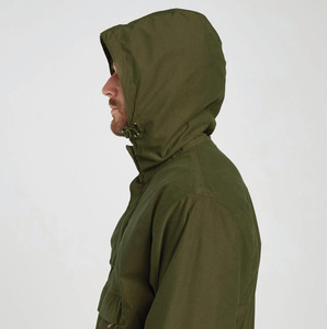 Veste de pêche à la mouche décontractée en toile unie avec capuche, coupe-vent, respirante, grande taille, fermeture éclair, pour homme, hiver - Product Image 4