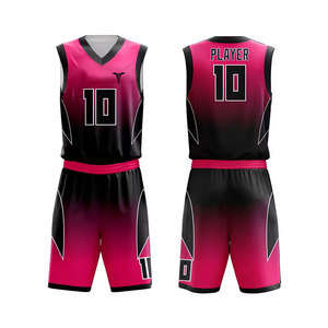 Uniforme de Baloncesto de Poliéster Transpirable de Alta Calidad, Nueva Llegada, Venta al Por Mayor, Talla Personalizada, Colores Personalizados, Logotipo OEM - Product Image 1