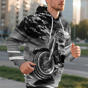 Sudadera con Capucha para Ciclismo de Invierno, de Secado Rápido, Ecológica y Transpirable, para Práctica Profesional - Product Image 4