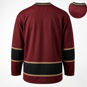 Jersey de Hockey sobre Hielo Personalizado, Ropa Deportiva, Material de Poliéster Ligero, Construcción Transpirable, Ajuste Atlético Cómodo - Product Image 2