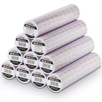Étiquettes de prix 21*12mm, couleur blanche avec ligne rouge, pour pistolet de marquage de prix de supermarché, étiquettes personnalisées fluorescentes pour pistolet de marquage de prix