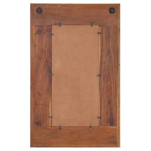 Espejo Decorativo de Madera Reciclada Sólida en Colores Mixtos con Cristal Mediano - Product Image 3