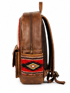 Vintage Letter Pattern Durable Eco-Friendly <b>Backpack</b> for Men Women College Office Large Capacity Travel Laptop <b>Backpack</b> Fashion - Product Image 2