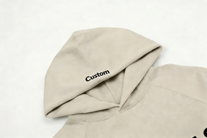 เสื้อฮู้ดดีไซน์เนอร์คุณภาพสูง ปี 2026 สไตล์สตรีทแวร์ พิมพ์ลายตัวอักษรตามสั่ง ฮิปฮอป ผ้าฟลีซรักษ์โลก สำหรับฤดูใบไม้ร่วง - Product Image 2