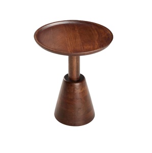 Modern Wooden <b>Coffee</b> <b>Table</b> Round Top Midcentury Design Handmade Solid <b>Wood</b> Living Room Furniture Side <b>Table</b> Decoration - Product Image 1