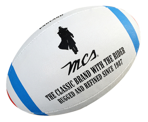 Balón de Rugby Promocional Hecho de Caucho Sintético Resistente, Balón con Logotipo Totalmente Personalizable, Ideal para Eventos Corporativos y Promoción Deportiva - Product Image 1