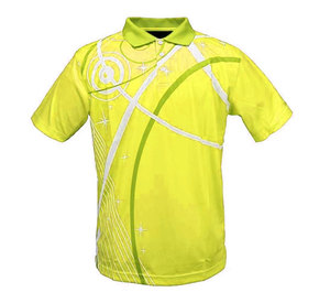 Maillot de Tennis Homme Haute Qualité à Manches Courtes, Design Personnalisé, Couleur sur Mesure, Tissu 100% Polyester Respirant - Product Image 2