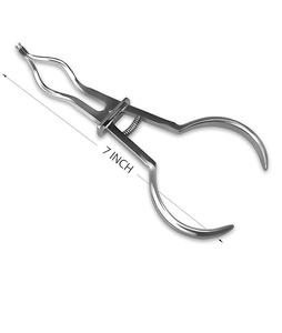 High Quality Dental Rubber Dam <b>Plier</b> Complete Endodontic Isolation <b>Set</b> with Forceps and Punch Dental Instruments - Product Image 2