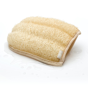 Gants de gommage en luffa naturel biodégradable et écologique pour le bain - Product Image 2
